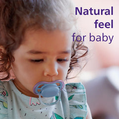 AVENT Philips Ultra Air Pacifier - 4 x Light, Breathable Baby Pacifiers for Babies Aged 6-18 Months, BPA Free with Sterilizer Carry Case, SCF085/54