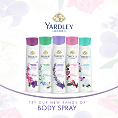 Yardley London Imperial Orchid Body Spray For Women, 150 ml