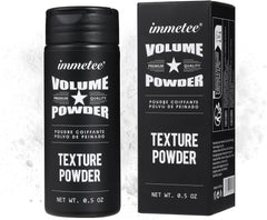 immetee Hair Volume Powder, Texture Styling for Men and Women, Light Control Natural Matte Look, Root Lifting - 14g