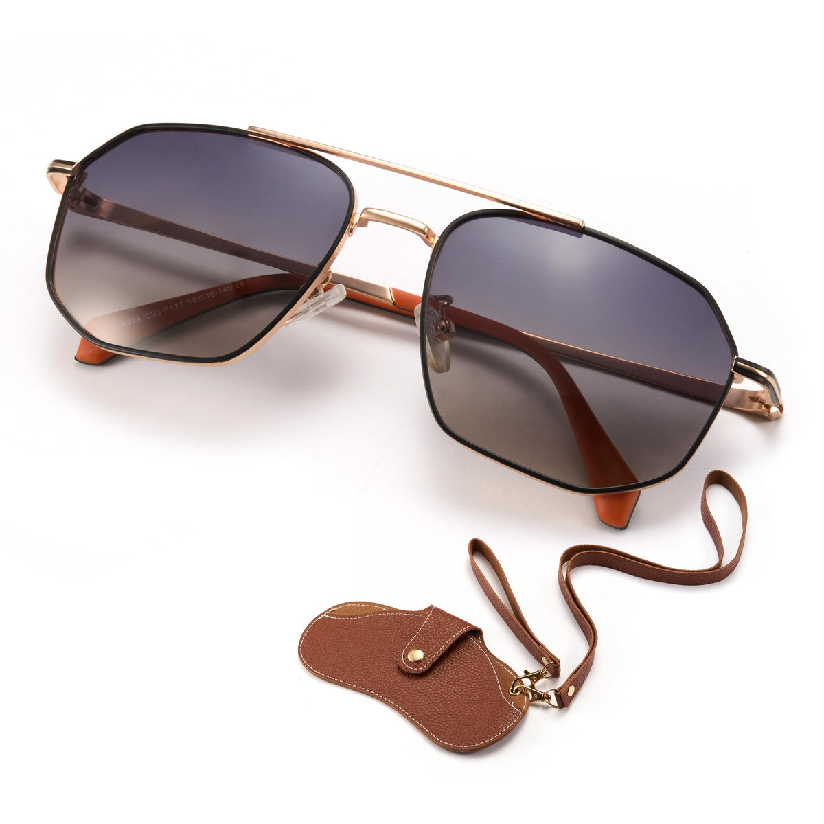 Cyxus Sunglasses for Men Women Classic Polarized Sunglasses UV400 Protection Anti Glare for Driving Outdoor