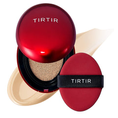 TIRTIR Mask Fit Red Cushion Foundation | Japan's No.1 Choice for Glass skin, Long-Lasting, Lightweight, Buildable Coverage, Semi-Matte (21W Natural Ivory, 0.63 Fl Oz (Pack of 1))