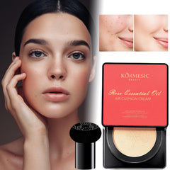 Foundation Cushion,Air Cushion BB Cream - Mushroom Cushion Moisturizing, Hydrating, Covering Blemishes For Wedding, Party, Great Gifts For Birthday Gifts