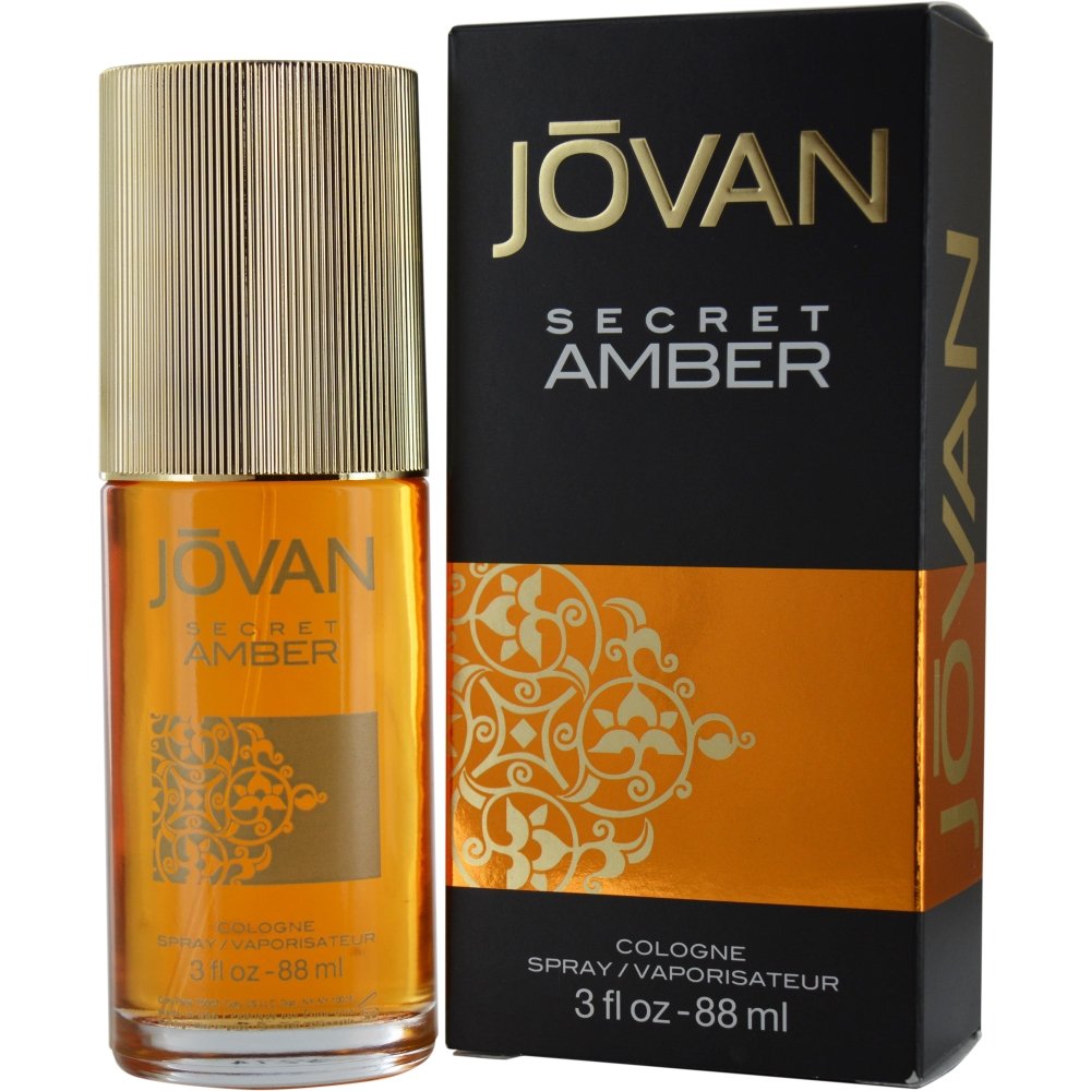 Jovan Secret Amber - 88ml Cologne Concentrate Spray