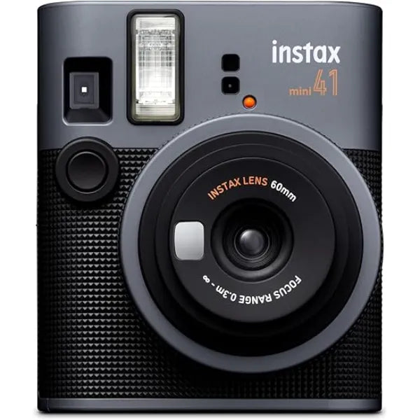 Fujifilm Instax Mini 41 Instant Camera Bundle – Black