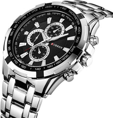 Curren for Men Analog Stainless Steel Watch - Silver