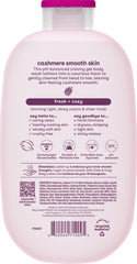 eos Shea Better Cashmere Body Wash, Fresh & Cozy, Moisturizing and Nourishing, pH Balanced Creamy Gel Formula, Paraben & Phthalate Free, Sensitive Skin,16 fl oz