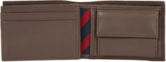 Tommy Hilfiger Mens Johnson Mini Cc Flap Coin Pocket Johnson Mini Credit Card Flap Coin Wallet