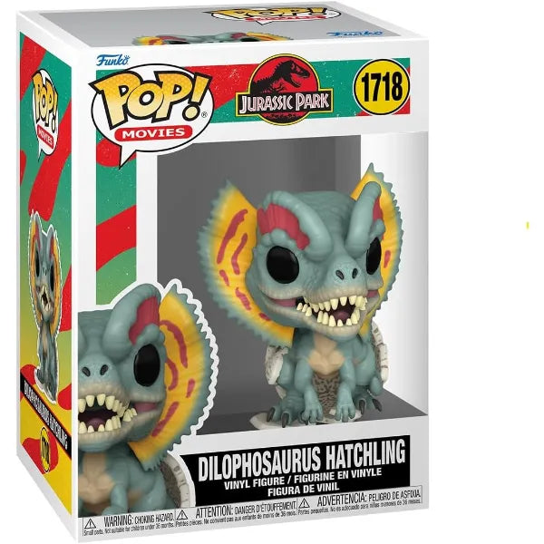 Funko Pop Movies: Jurassic Park Hatchling - Dilophosaurus Hatchling - Collectable Vinyl Figure