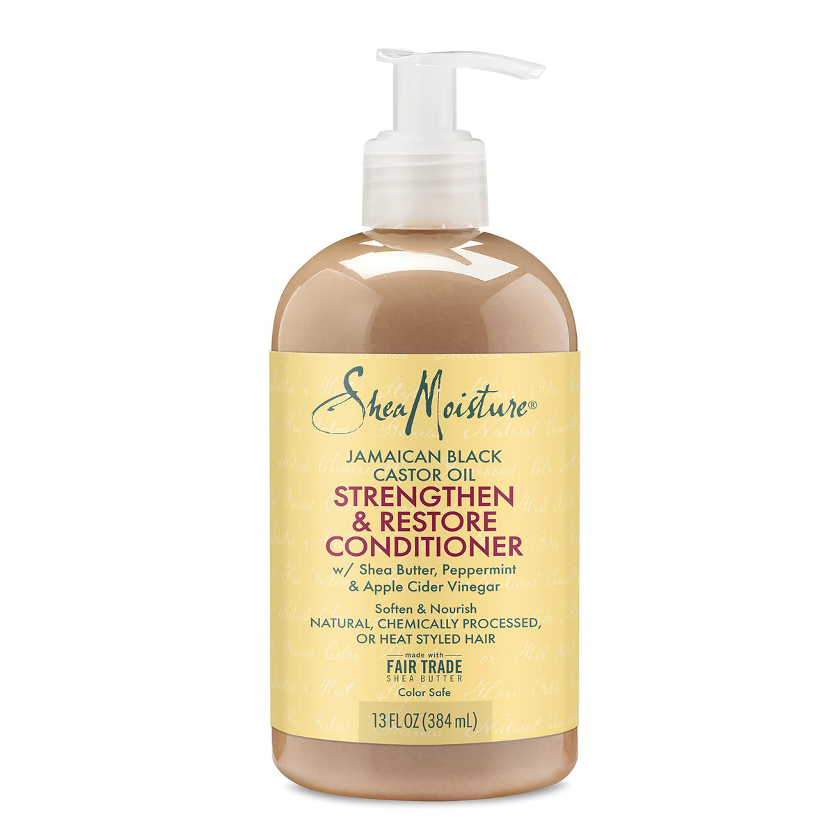 SHEA MOISTURE Jamaican Black Castor Oil Grow and Restore Rinse Out Conditioner for Unisex 13 oz, 13 Ounce
