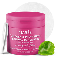 MAREE Facial Toner Pads Collection – Daily Radiance, Deep Cleansing, Anti-Acne, and Anti-Aging Care for Clear, Hydrated, and Youthful Skin
