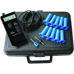 Lignomat RH/KS Package Concrete Moisture Meter for Concrete Slabs Relative Humidity Measurement System ASTM F2170 in Situ Probe Method for Evaluating Moisture, Reusable RH BluePeg Probes