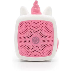 Yogasleep Pocket Baby Soother Unicorn, White Noise Machine, 6 Soothing Sounds & Timer for Better Sleep, Includes Brown Noise & Lullabies, Compact Size for Travel & Child Safe, Must Have Registry Gift