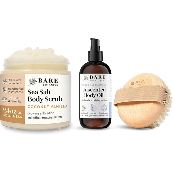 Bare Botanics The Ultimate Trio: Premium Natural Plant-Based Supplement Bundle for Daily Wellness & Vitality