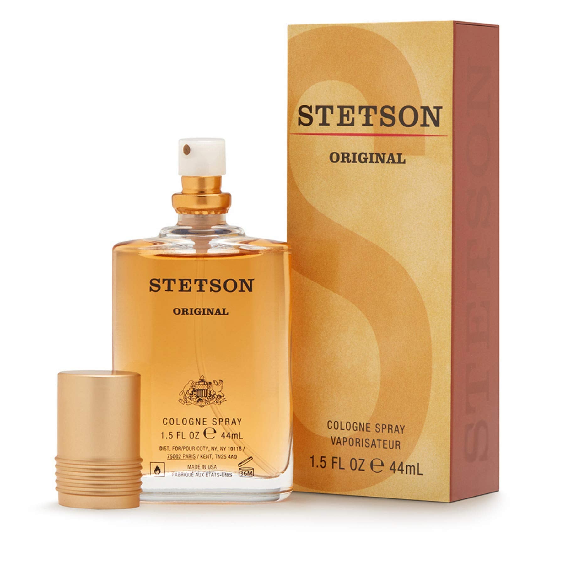 Stetson Original Eau De Cologne Spray 44Ml, Pack Of 2, Fl Oz