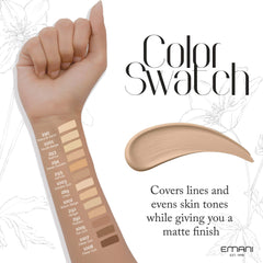 Emani Pressed Mineral Foundation - 1003 Golden