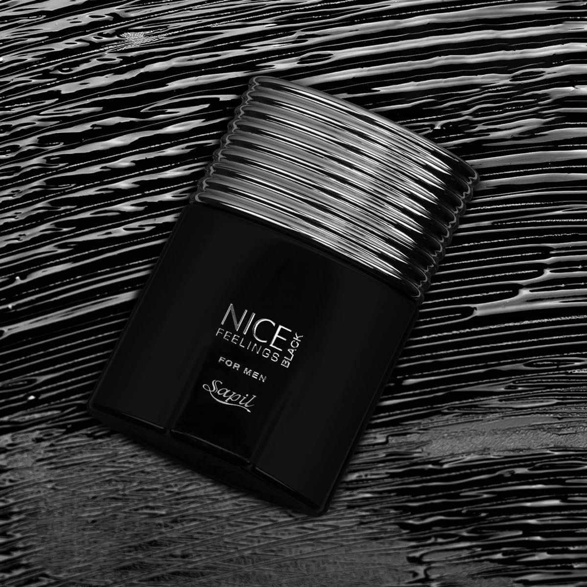 Sapil Nice Feeling Black for Men Eau De Toilette 75ml