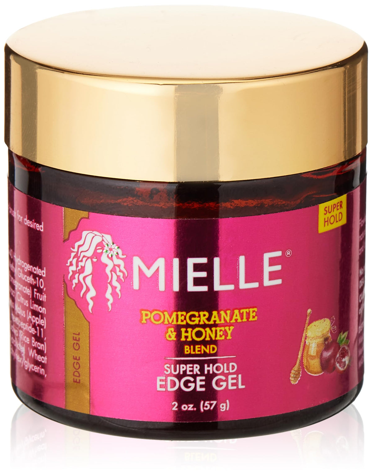 Mielle Organics Pomegranate & Honey Blend Super Hold Edge Gel