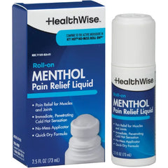 HealthWise 16% Menthol Roll-On, 2.5 oz