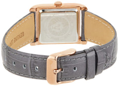 Anne Klein Women's Croco-Grain Leather Strap Watch