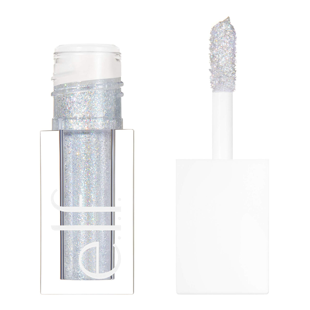 e.l.f. Liquid Glitter Eyeshadow, Long Lasting, Quick-Drying, Opaque, Gel-Based Formula, Creates High-Impact, Multi-Dimensional Eye Looks, Disco Queen, 3 ml
