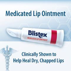 Blistex Medicated Lip Ointment, 0.21oz (Pack of 2)