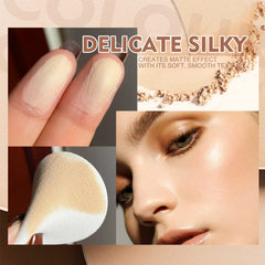 SACE LADY Oil Control Face Pressed Powder, Matte Smooth Setting Powder Makeup, Waterproof Long Lasting Finishing Flawless Lightweight Cosmetics, Cruelty-free, 0.28Oz