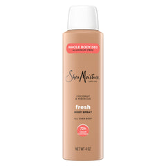 Shea Moisture Fresh 72-Hour Odor Control All-Over Body Spray Aluminum-Free 4 oz