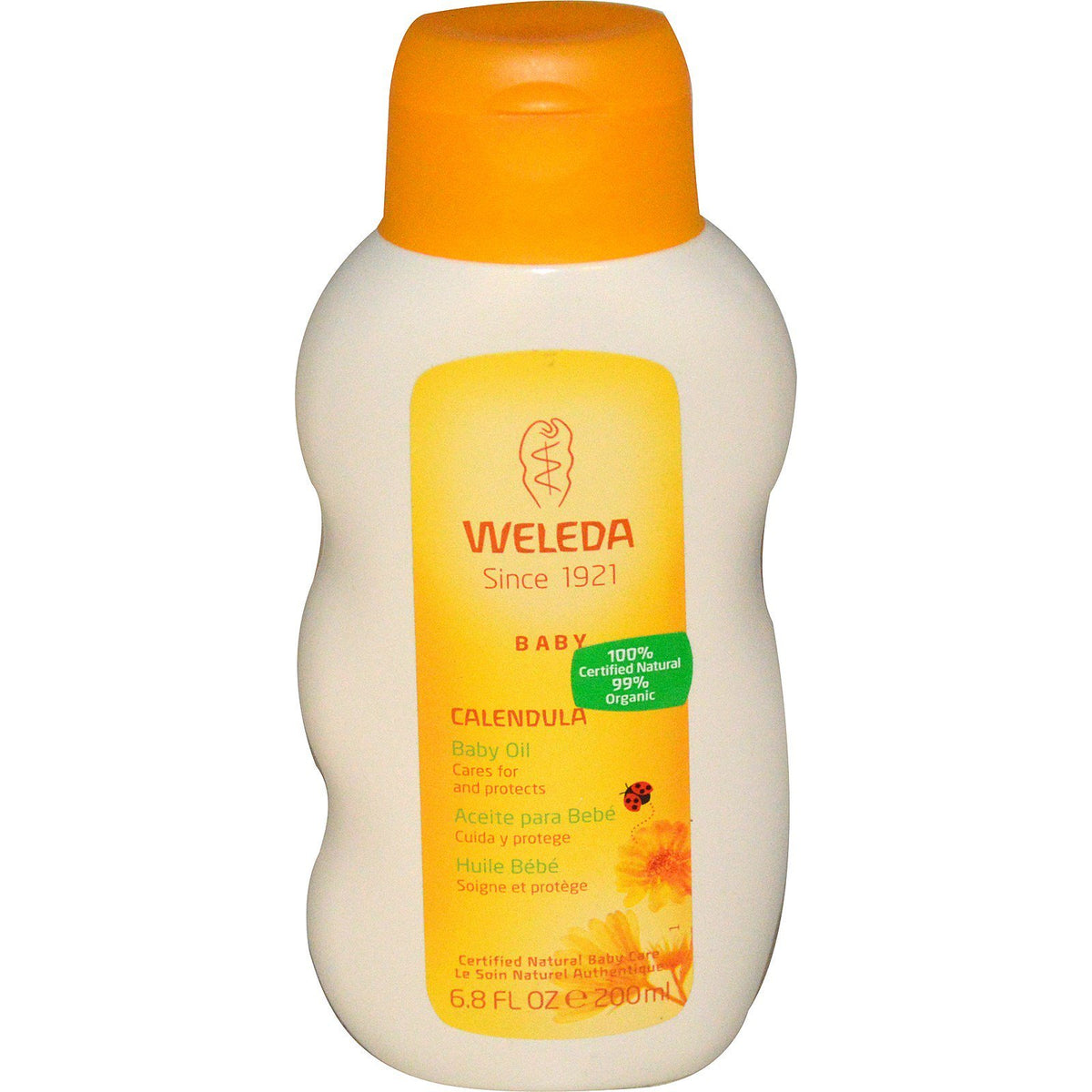 Weleda, Baby Oil with Calendula, 7.8 fl oz (200 ml)
