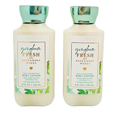 Bath & Body Works Body Lotion, Set of 2, 8oz Each (Gingham Fresh)