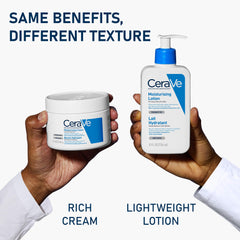 CeraVe Moisturizing Lotion | 24H Body and Face Moisturizer for Normal to Dry Skin with Hyaluronic Acid and Ceramides | Non-comedogenic, oil-free, Fragrance Free | 8Oz, 236 ML