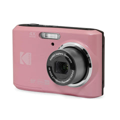 Kodak FZ45 Friendly Zoom 16MP 1080p FHD Digital Camera with 4X Optical Zoom and 27mm Wide Angle Lens from PixPro (Pastel Pink)