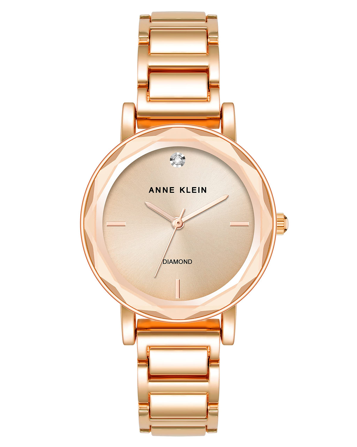Anne Klein Women's Genuine Diamond Dial Bracelet Watch