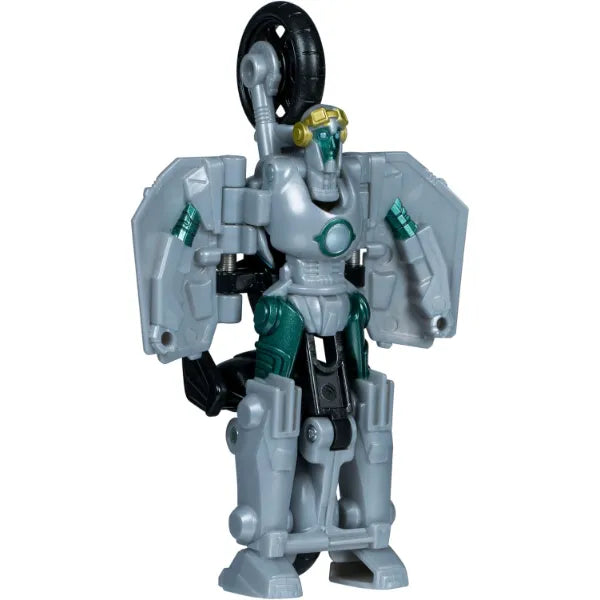Transformers EarthSpark 1-Step Smash Changers Terran Thrash 4-Inch Action Figure, Robot Toys for Boys and Girls