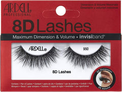 Ardell 8D 950 False Eyelashes, Maximum Volume, Long Length, Vegan Friendly, 1 Pair (Pack of 1)