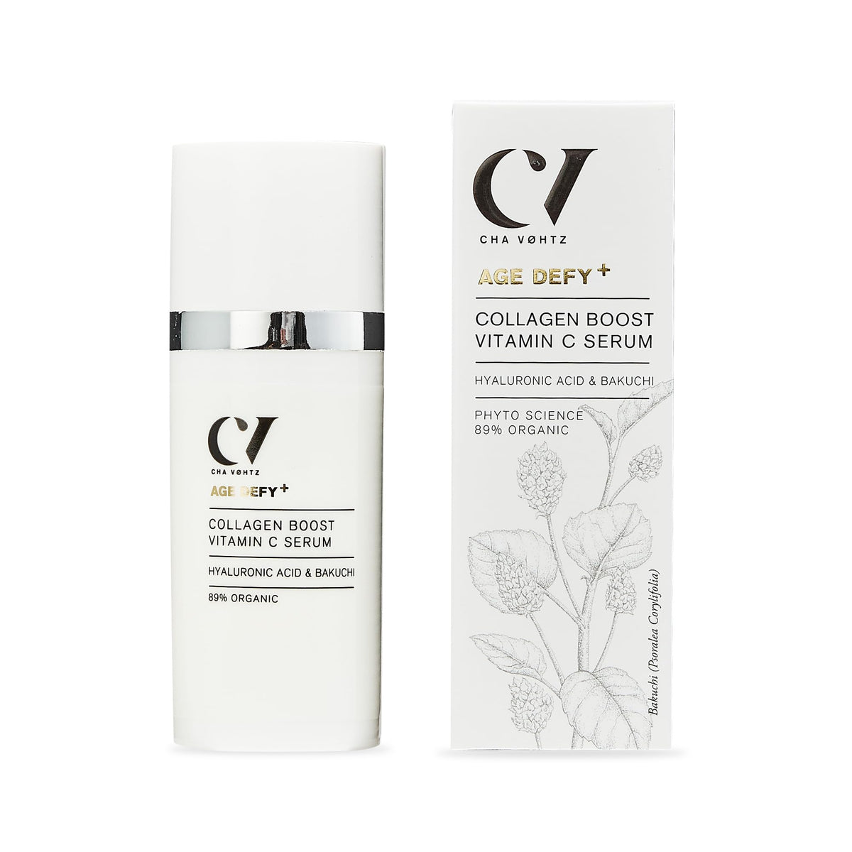Green People Age Defy + Collagen Boost Vitamin C Serum, Paraben & Alcohol Free - Vegan, 30ml
