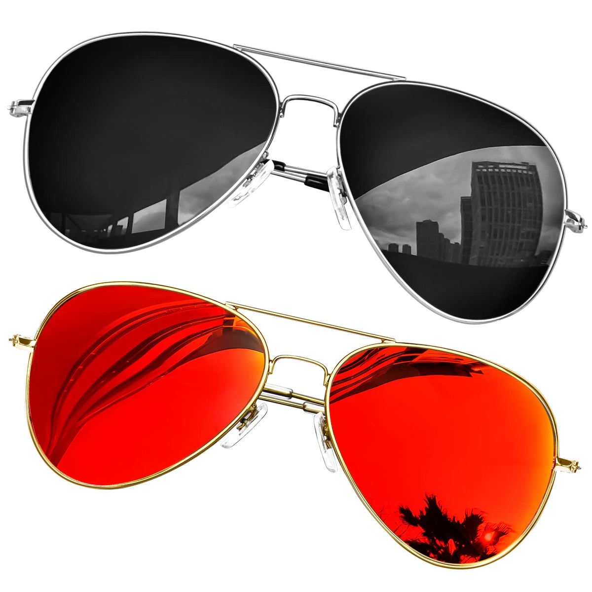 KANASTAL Polarized Sunglasses for Women and Men, Metal Frame Sun Glasses Retro Shades for Mens Driving Outdoor Military Style 100% UV400 Protection