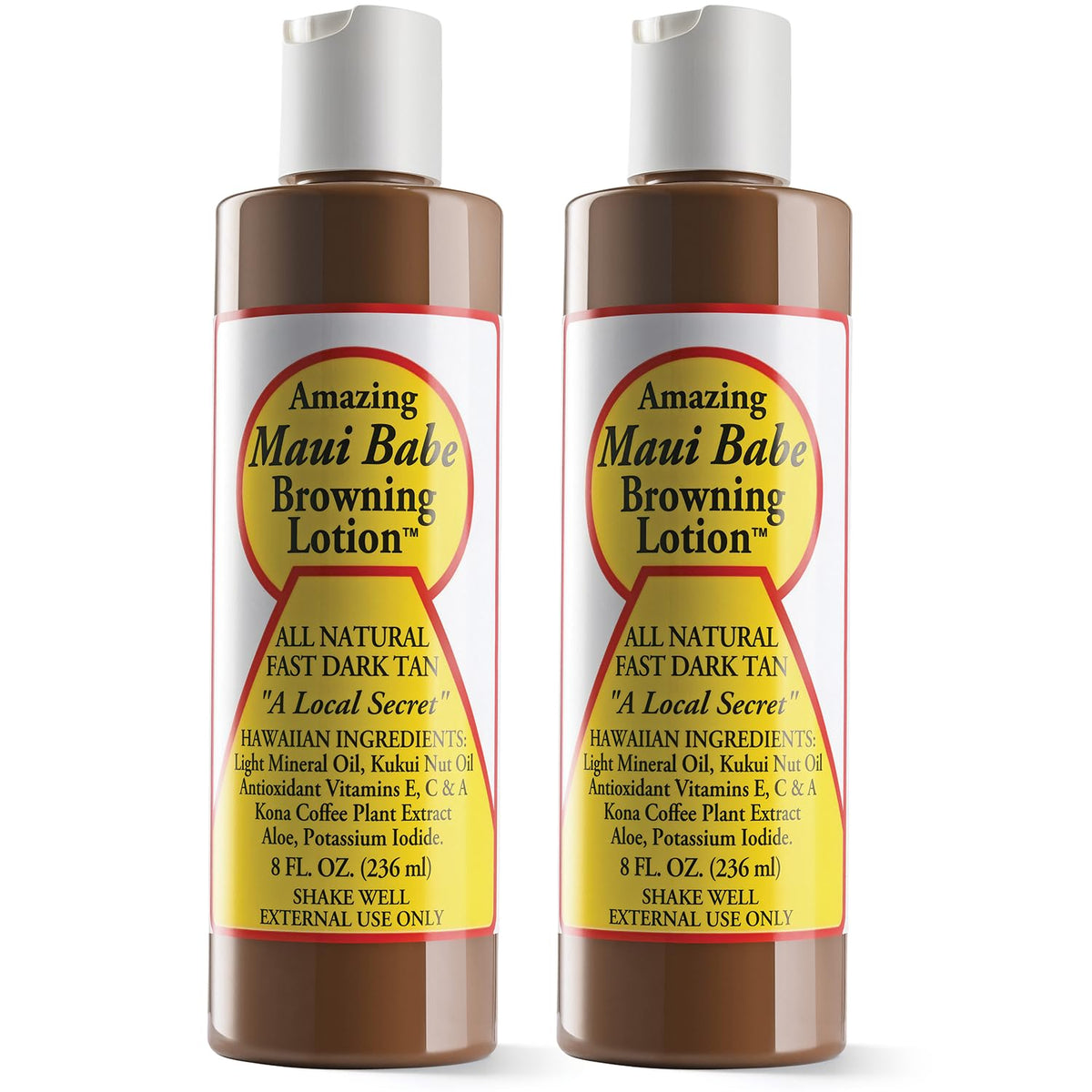 Maui Babe Maui Babe Tanning and Browning Lotion 8 Ounces (Pack of 2)