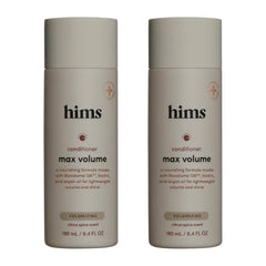 hims Max Volume Conditioner - Volumizing Conditioner for Men with Biotin Adds, Lightweight Volume, Shine & Bounce, Citrus Spice - 6.4 fl oz (Pack of 2)