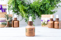 Island Goddess (Sand Sea) Waterproof Full Coverage Vegan, Cruelty-Free 3 in 1 Liquid Foundation, 1 oz. No Parabens, Gluten, Fragrance