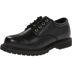 Skechers Work Cottonwood Elks Mens Black Shoes