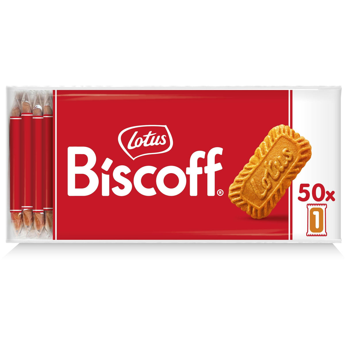 Lotus Biscoff | Caramelized Biscuit Cookies | 1P x 50 counts | 312g | Pack of 1