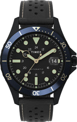 Timex Men's Navi XL Watch - Black/Black/Black/Blue