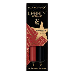 Max Factor Lipfinity 2-Step Longwear Liquid Lipstick in Rising Stars, Limited Edition, 90 Starstruck