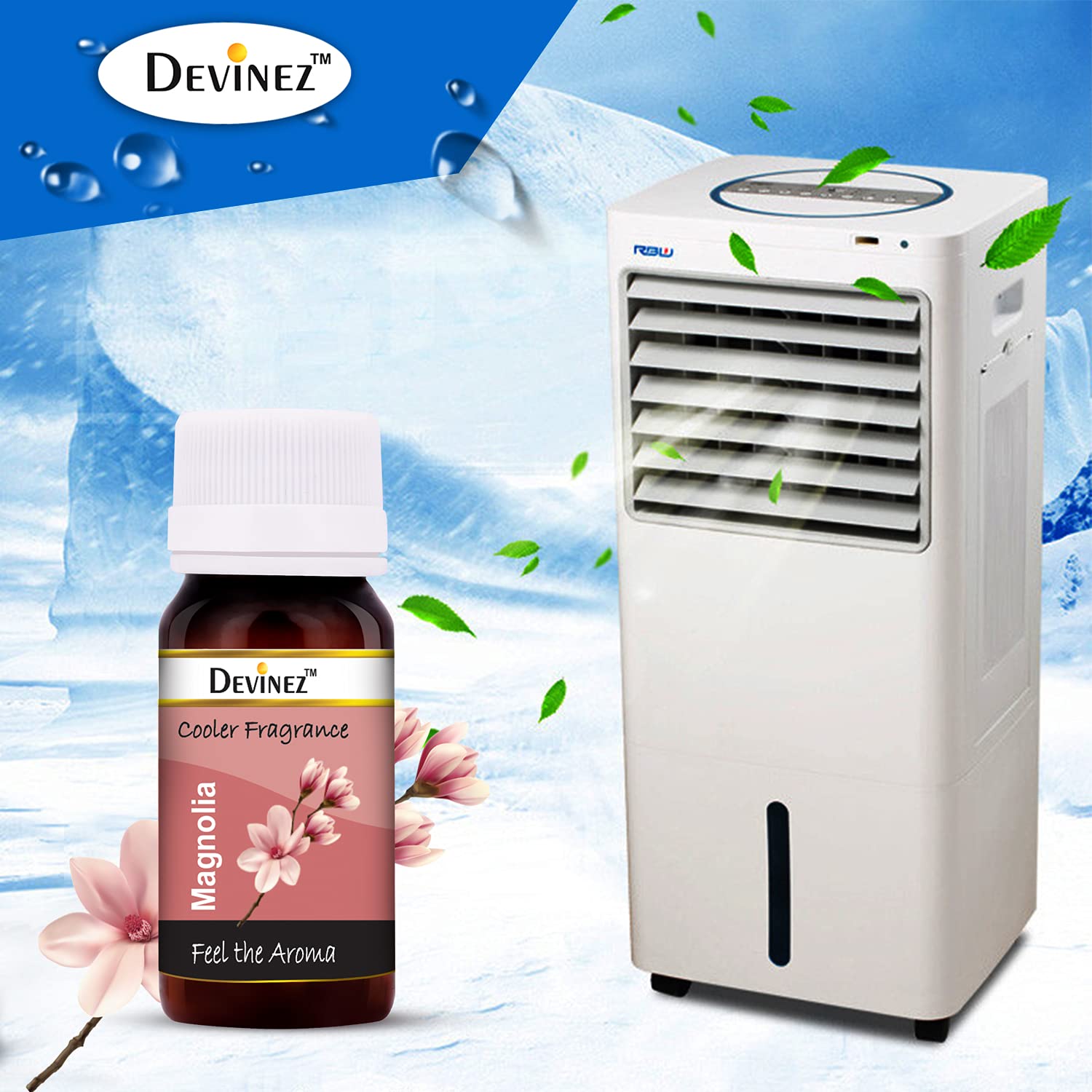 Devinez Magnolia + Rosemery Cooler Perfume, 60ml each