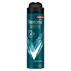 REXONA MEN Antiperspirant Deodorant Spray, 72 hour sweat & odor protection*, Xtra Cool, with MotionSense technology, 150ml
