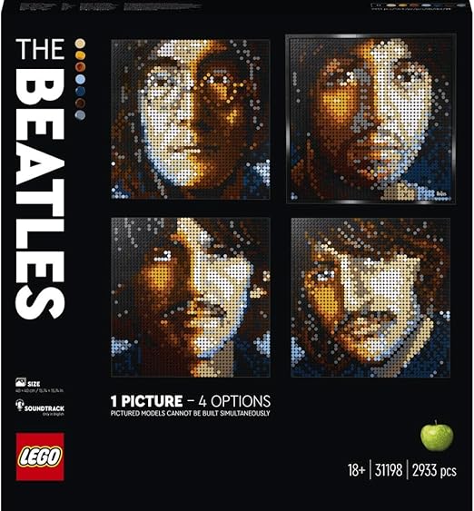 LEGO Art The Beatles 31198 Building Kit (2,933 Pieces)