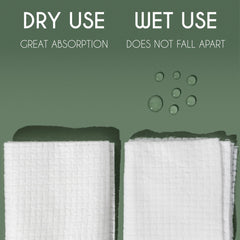 Whistle Wellness™ Disposable Face Towel - Soft Biobased Super Absorbent Face Towels - 10"×12" Dry Face Wipes for Sensitive Skin - Makeup Remover Face Wipes - Resealable Box - 50 Count (1 Pack)