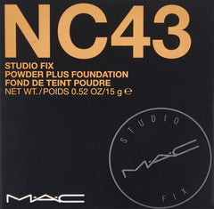 MAC Studio Fix Powder Plus Face Foundation - NC43, 0.52 oz.