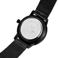 CURREN Mens Watches, Fashion Simple Minimalist Waterproof Quartz Analog Watch Designer Luxury Business Classic Wrist Watch Gold Band, Black, Black, Analog Watch