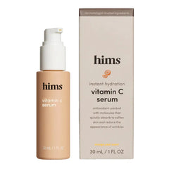 hims Vitamin C Serum for Men, Brightens, Evens Skin Tone, Reduces Wrinkles, Highly Concentrated Anti-Aging Vitamin C Face Serum for Men - 1 fl oz